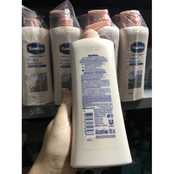 Sữa Dưỡng Thể Làm Trắng Da Vaseline Healthy White Instant Fair 4x thái lan