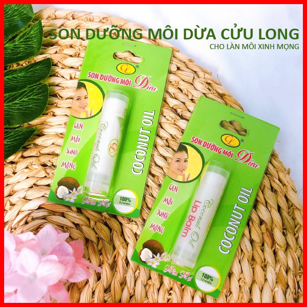 Son Dưỡng Môi Từ Dừa Cửu Long