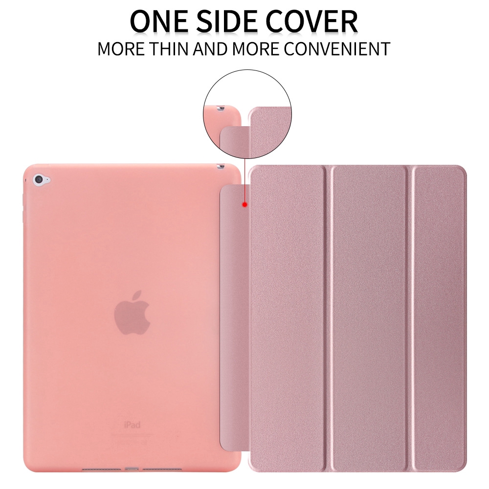 Bao da bảo vệ bằng TPU và da PU mềm siêu mỏng dành cho IPAD Mini 1 2 3 4 5 6 IPAD Air 1 2 IPAD Pro 9