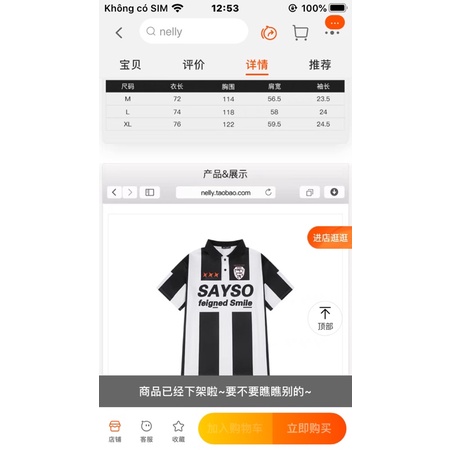 Áo polo nelly sale (có sẵn) heybig 26