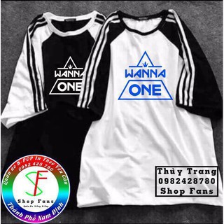 Áo thun Wanna One tay lửng
