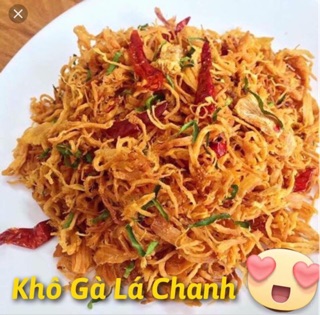 0.5kg khô gà lá chanh handmade