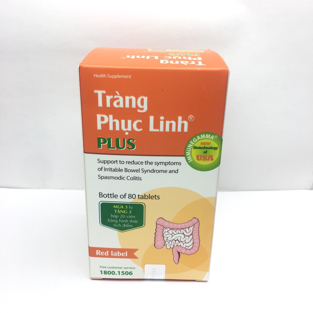 Tràng phục linh plus (Hộp 1 lọ 80 viên)