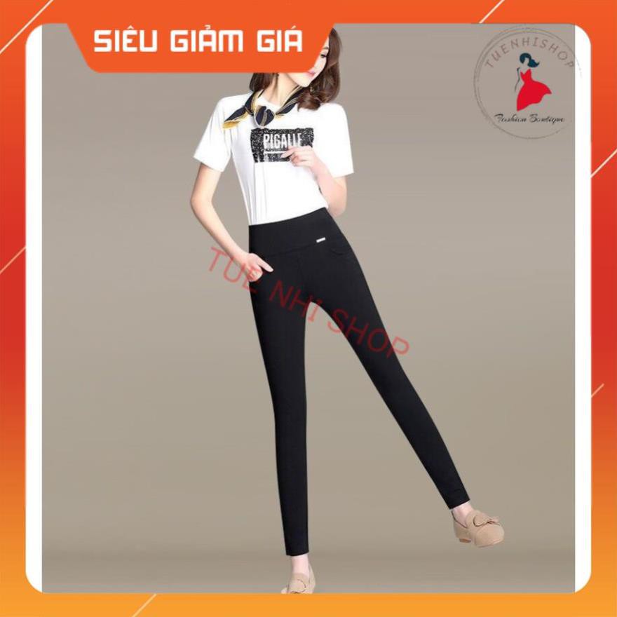 Quần legging nữ chất thun mềm nhẹ co giãn tốt tôn dáng nuột nà QD08 | BigBuy360 - bigbuy360.vn