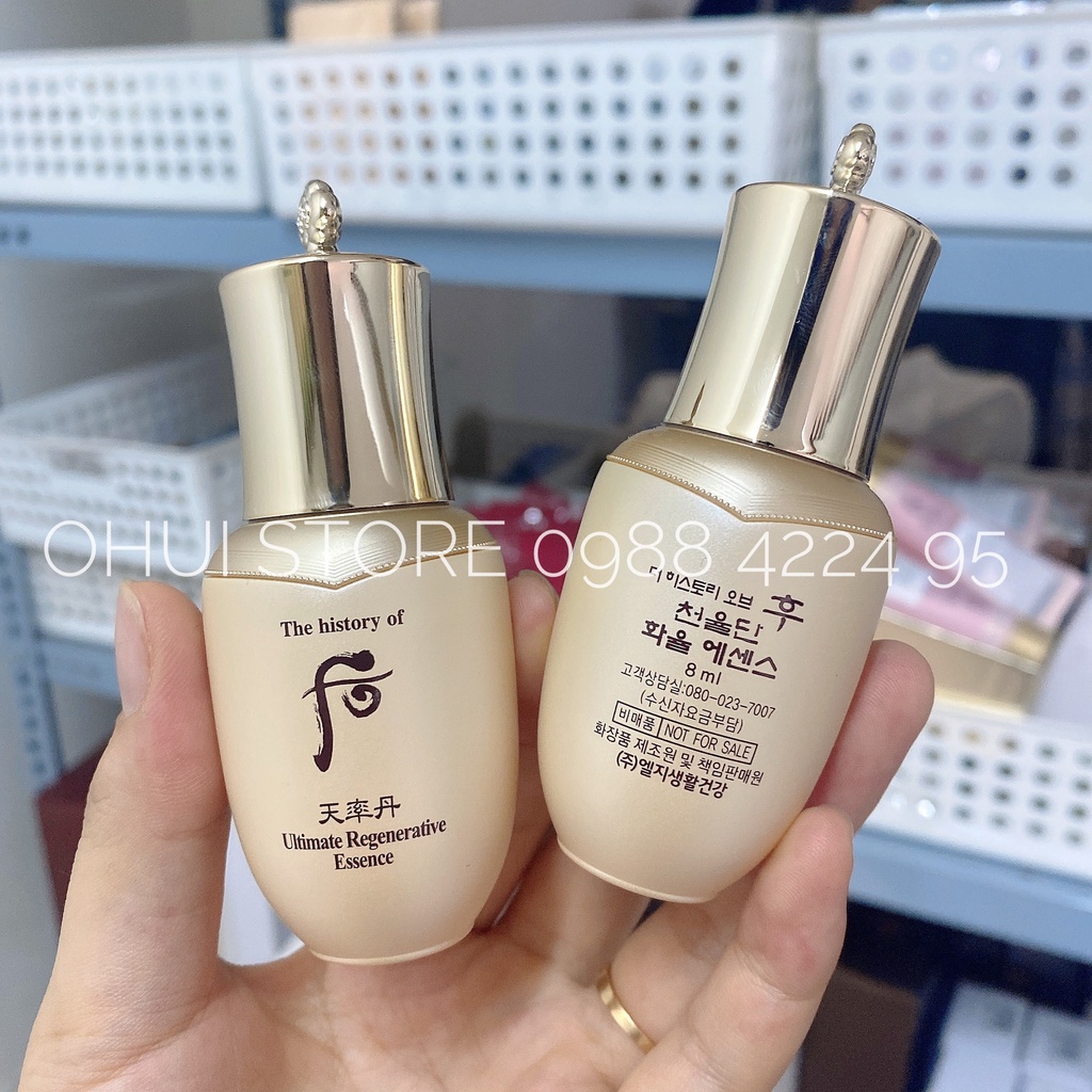 Tinh chất đậm đặc Whoo Ultimate Regenerative Essence 8ml - Chính hãng công ty LG Vina