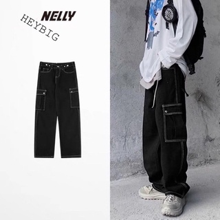 Quần dài ống rộng Nelly [414059] form rộng dành cho nam và nữ 59