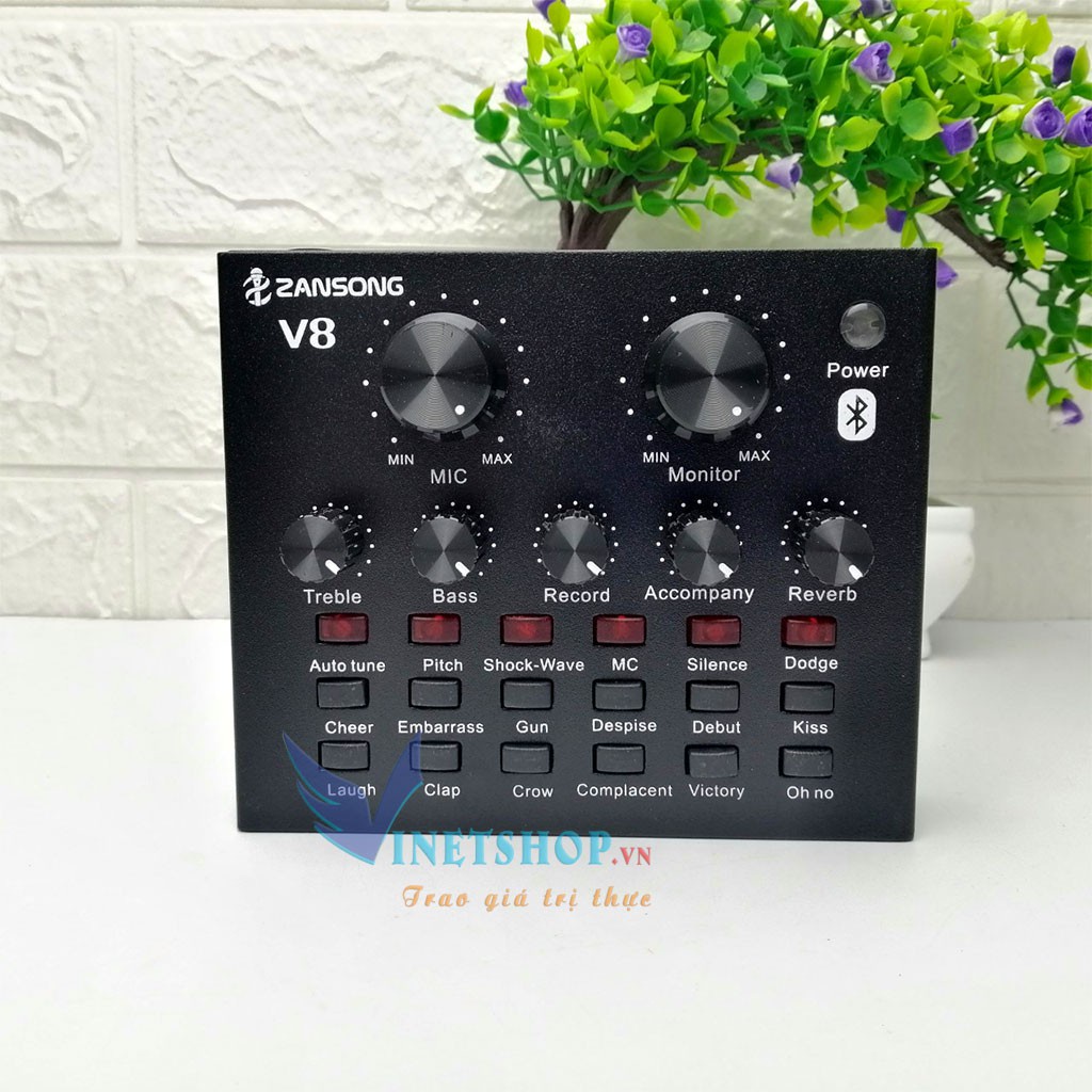 Combo BM900 Woaichang Sound Cad V8 Zansong Chân kẹp Màng lọc Bộ Đủ Live Stream