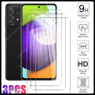 3 pcs a52 9h protective glass for samsung a52 screen protector glass on for samsung galaxy a52s 5g tempered film