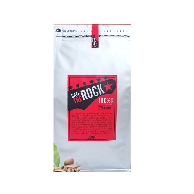 [Mã BMBAU50 giảm 7% đơn 99K] Cà phê đá cực mạnh The Rock 500g - The Kaffeine Coffee