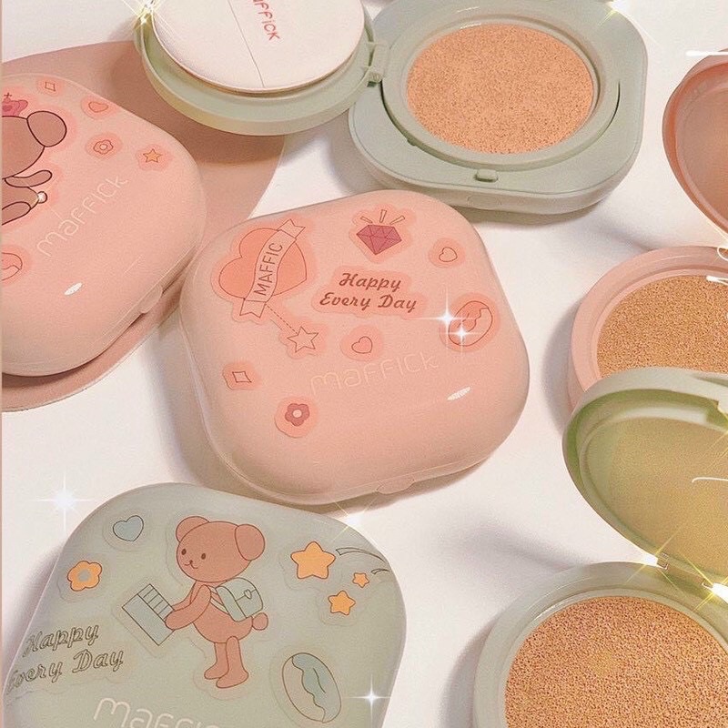 Phấn nước BB Air cushion Maffick gấu che phủ lâu trôi | BigBuy360 - bigbuy360.vn