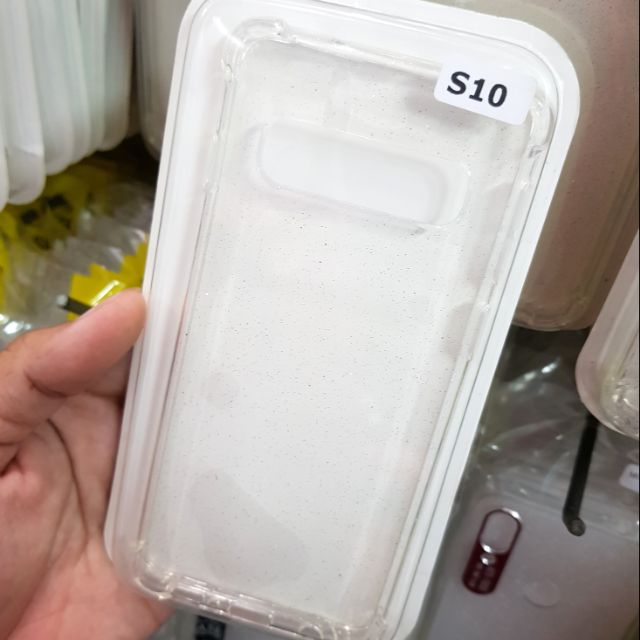 Ốp lưng Samsung S10 dẻo kim tuyến chống sốc 4 cạnh cực đẹp