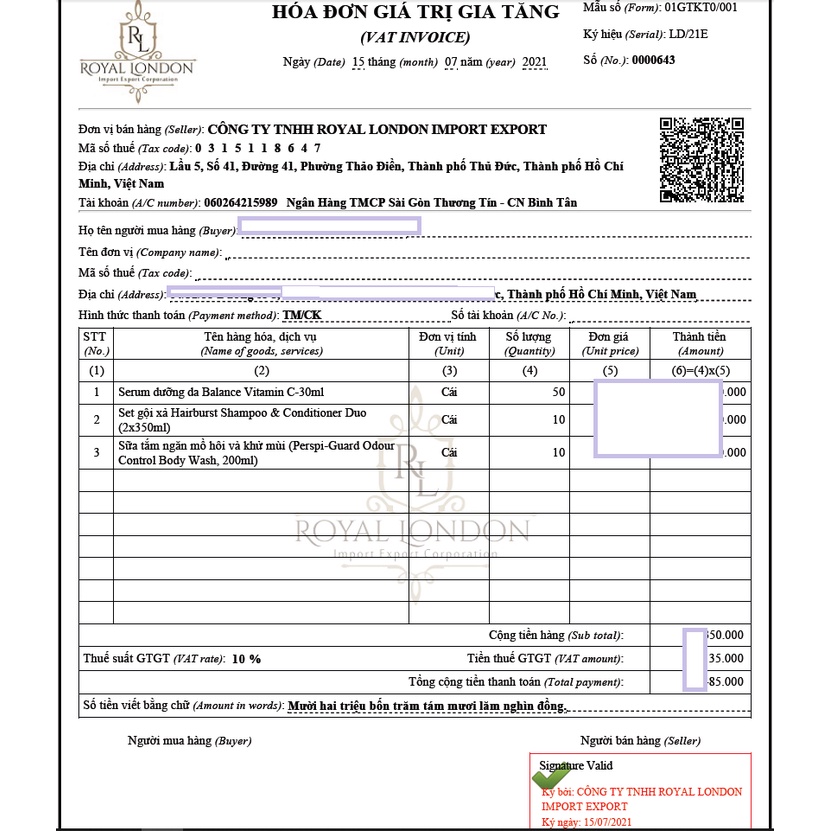 Serum Balance Formula Niacinamide 15% Blemish Recovery 30ml