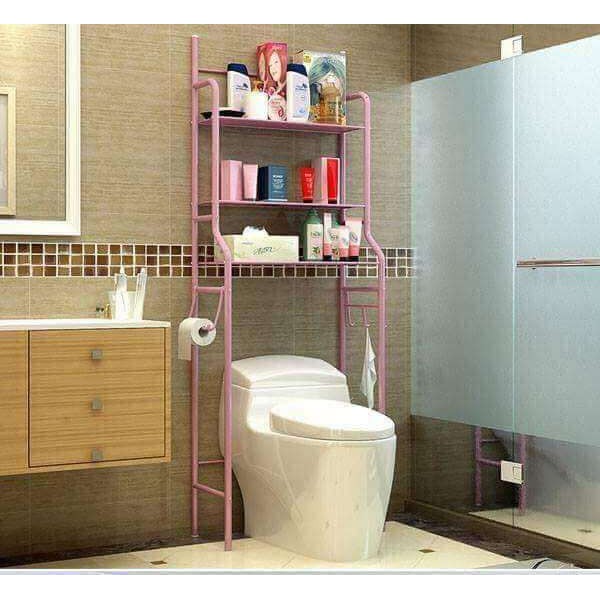 Kệ để đồ 3 tầng trên bồn cầu, KỆ ĐỂ ĐỒ PHÒNG VỆ SINH SAU TOILET THÔNG MINH