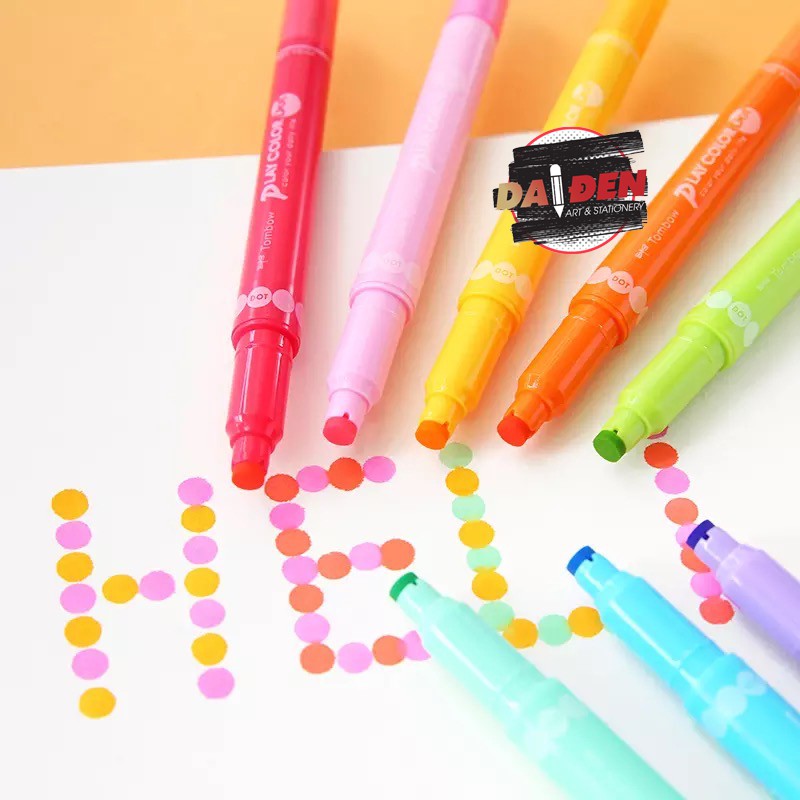 [DA ĐEN] Bút Marker 2 đầu Tombow Play Color DOT