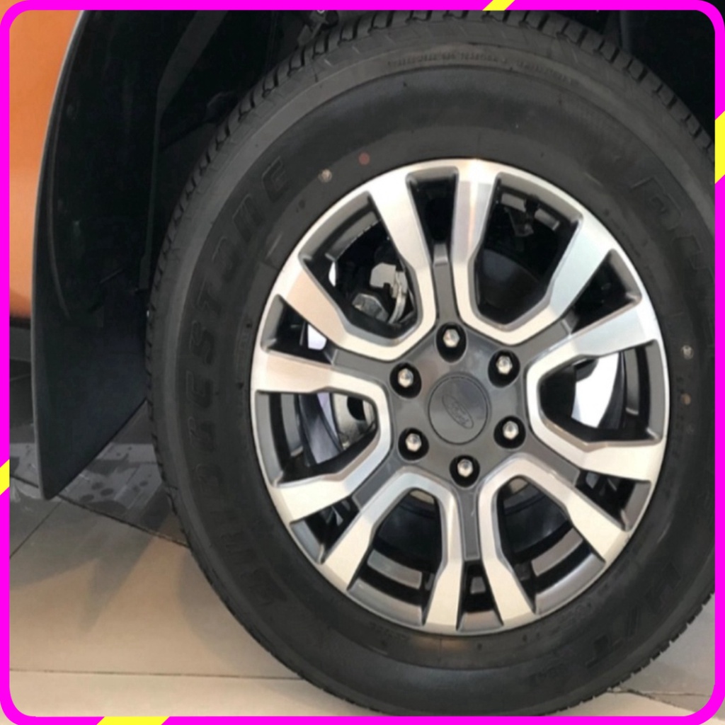 Logo chụp mâm, ốp vành la zăng bánh xe ô tô Ford Everest 2016 trở lên và Ford Ranger
