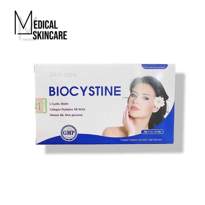 BIOCYSTINE- Viên uống đẹp da, chống lão hoá