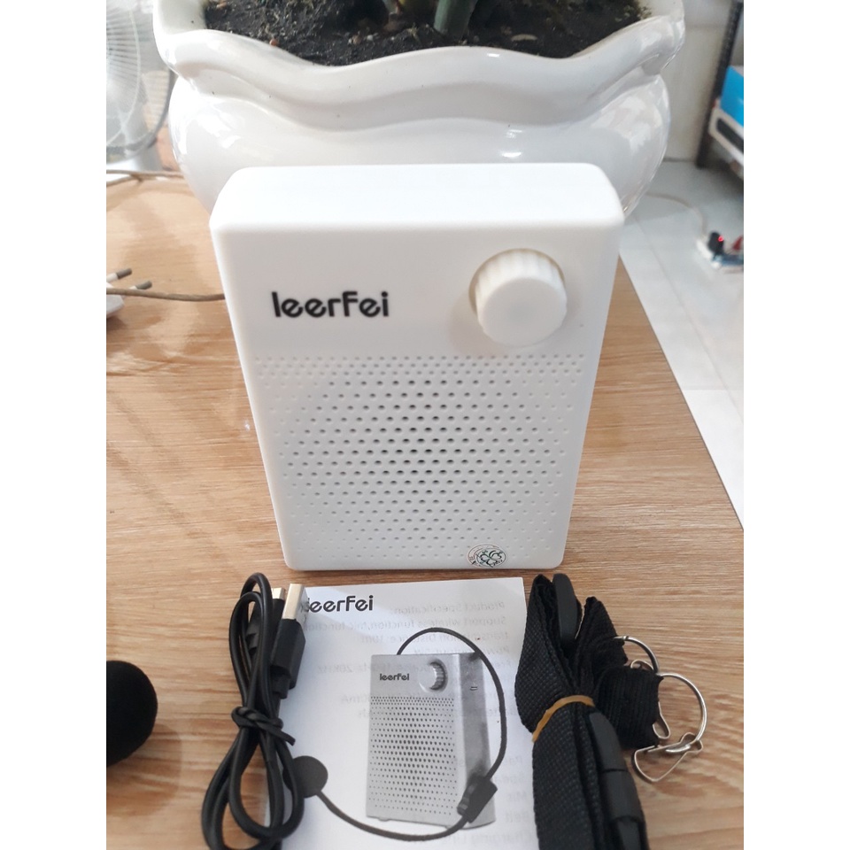 Loa Trợ Giảng Có Bluetooth LeerFei K-01 Kèm Microphone Có Dây