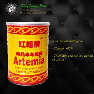 Artemia ấp nở lon vàng tỉ lệ nở cao - lon 425gram