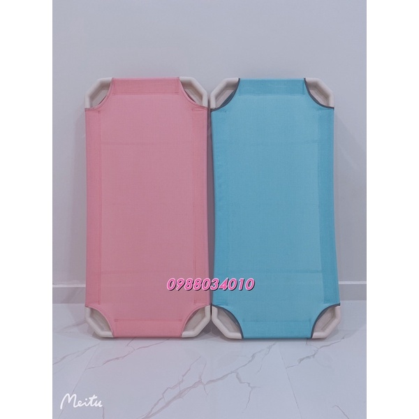 GIƯỜNG MẦM NON VẢI LƯỚI CAO CẤP - SIÊU XINH