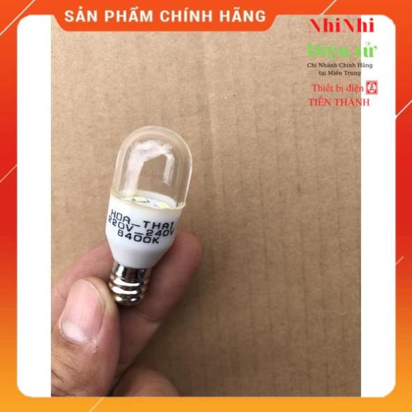 Bóng tủ lạnh led, bóng bí led, bóng đèn máy may led 1W đui E12, E14 cao cấp Hòa Thái _nhinhi_tienthanh