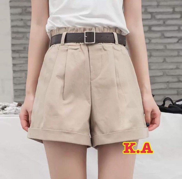 Quần kaki đùi gập gấuK&A