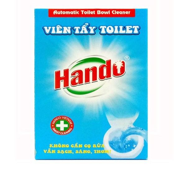 Viên tẩy xanh thơm sạch Hando 400 lần xả nước