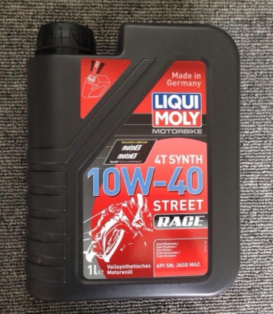 Nhớt Liqui Moly 4T Synth 5W40 Motorbike