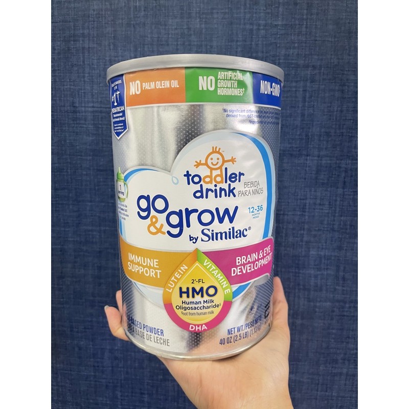 Date 10/2022 - Sữa Similac Go and Grow Non Gmo Hmo 1,13kg (có bill Mỹ)