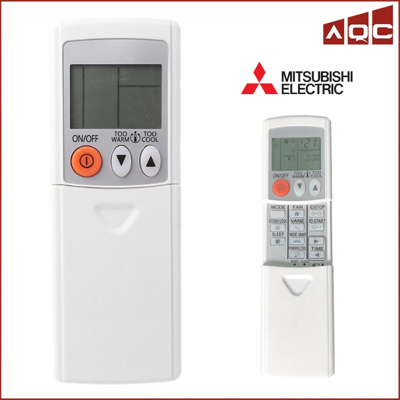 Remote Điều Hòa Máy lạnh MITSUBISHI (dạng trượt) KD06ES