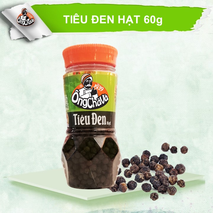 Tiêu Đen Hạt Ông Chà Và 60g