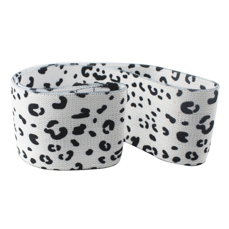 QQ Set 3 Băng Đeo Chân Và Hông Tập Luyện Hông Họa Tiết Da Báo