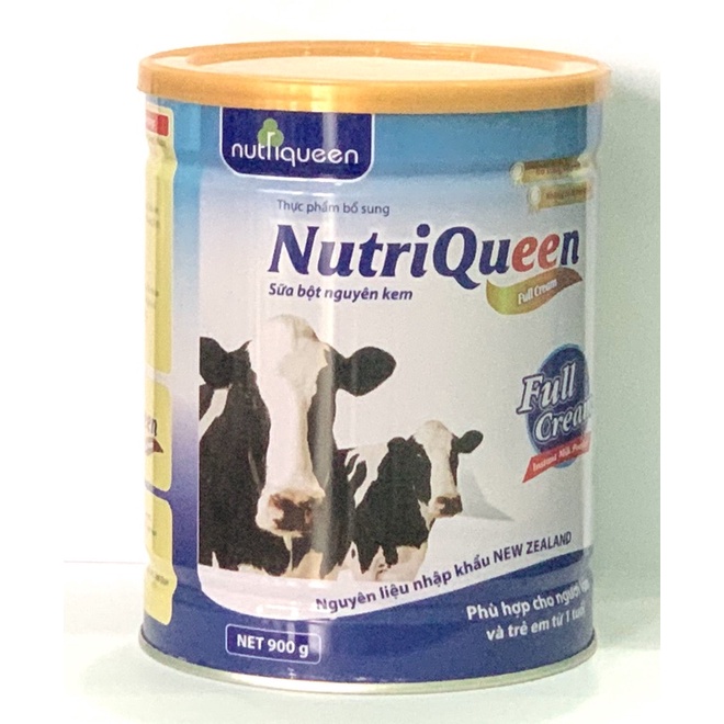 Sữa bột Full cream Nutriqueen - hộp 900 gam