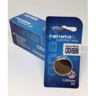 Pin cr2450 cr2450n 3v renata