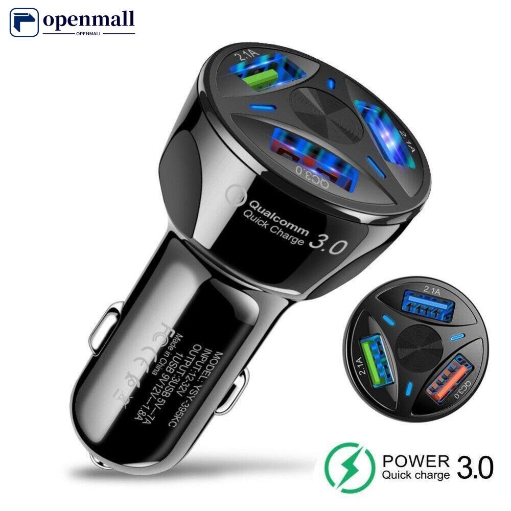 Cốc Sạc Nhanh 3A 3 Cổng USB QC 3.0 A2Y1 Cho iPhone Samsung Xiaomi