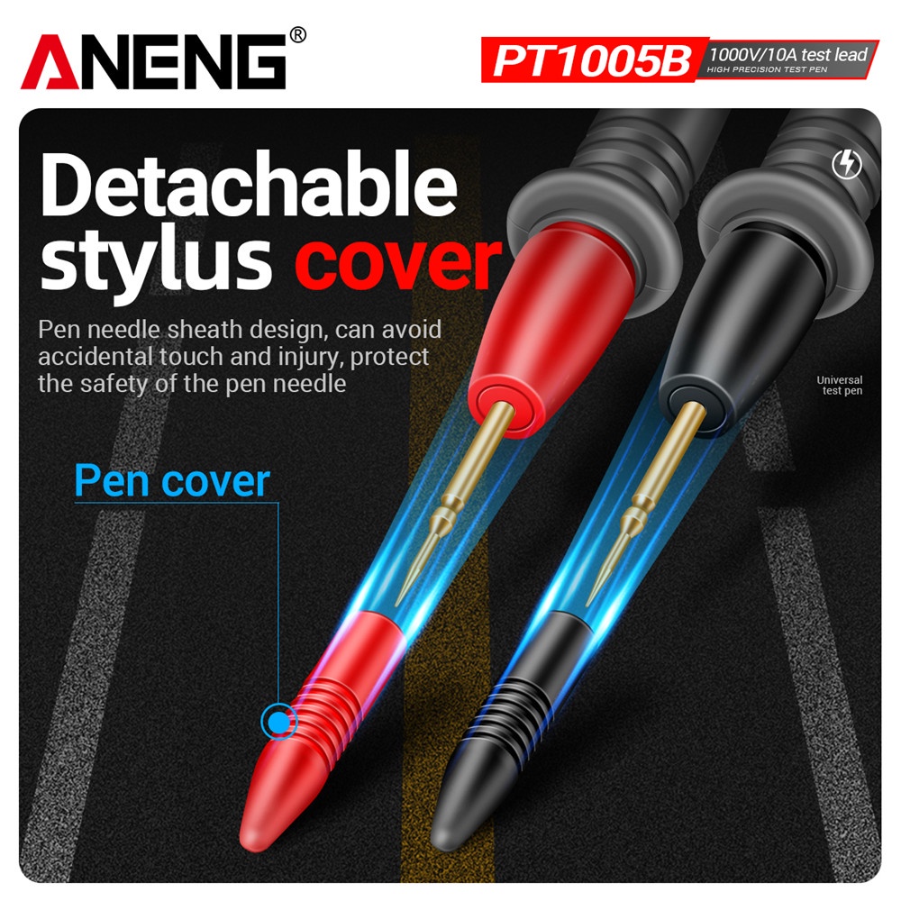 ANENG Bút Thử Điện Vạn Năng Kỹ Thuật Số pt1005b 10a 1000v Chuyên Dụng