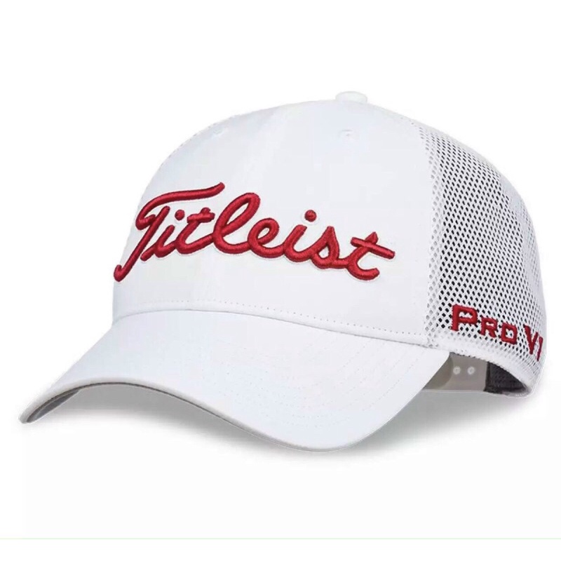 Nón Mũ Lưỡi Trai Chơi Golf Titleist Phối Lưới Phía Sau Thoáng Mát