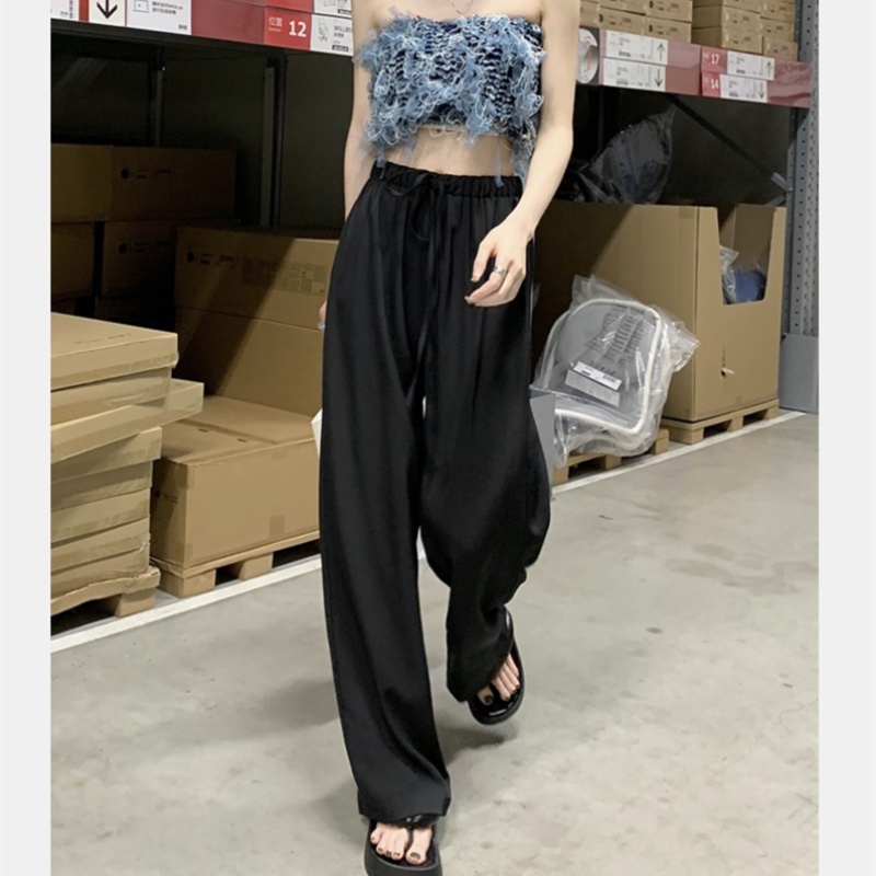 Quần ỐNg RộNg Lưng Cao ThờI Trang Cho Nữ