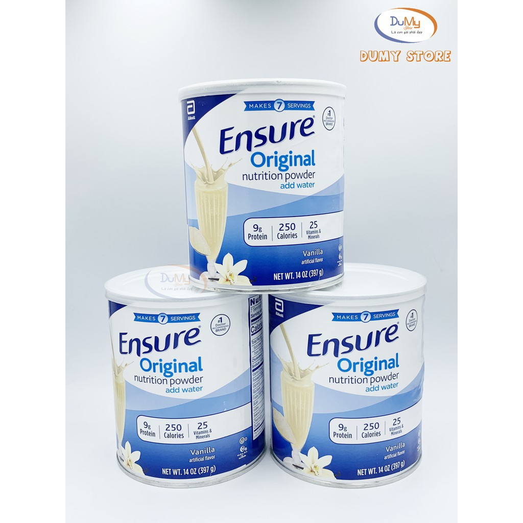 Sữa ENSURE MỸ original 397g mẫu mới