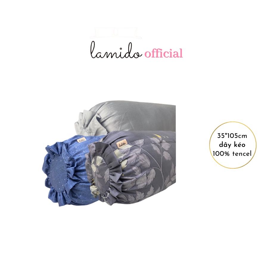 Vỏ gối ôm kéo khoá lụa tencel cao cấp LAMIDO 35*100cm | BigBuy360 - bigbuy360.vn
