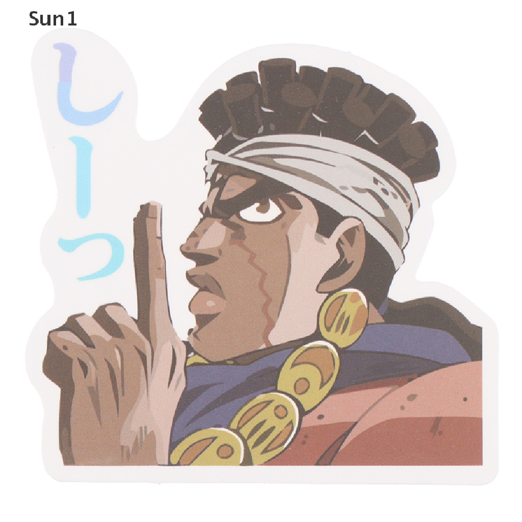 Bộ 50 Miếng Dán Jojos Bizzare Adventure Cho Ván Trượt / laptop