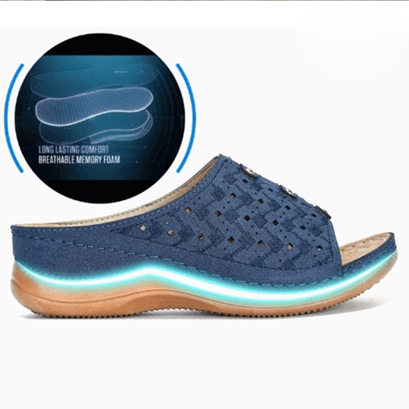 Tikp Xăng đan Đế Dày  Kasut Selipar Wanita Size 35-43 5 Màu