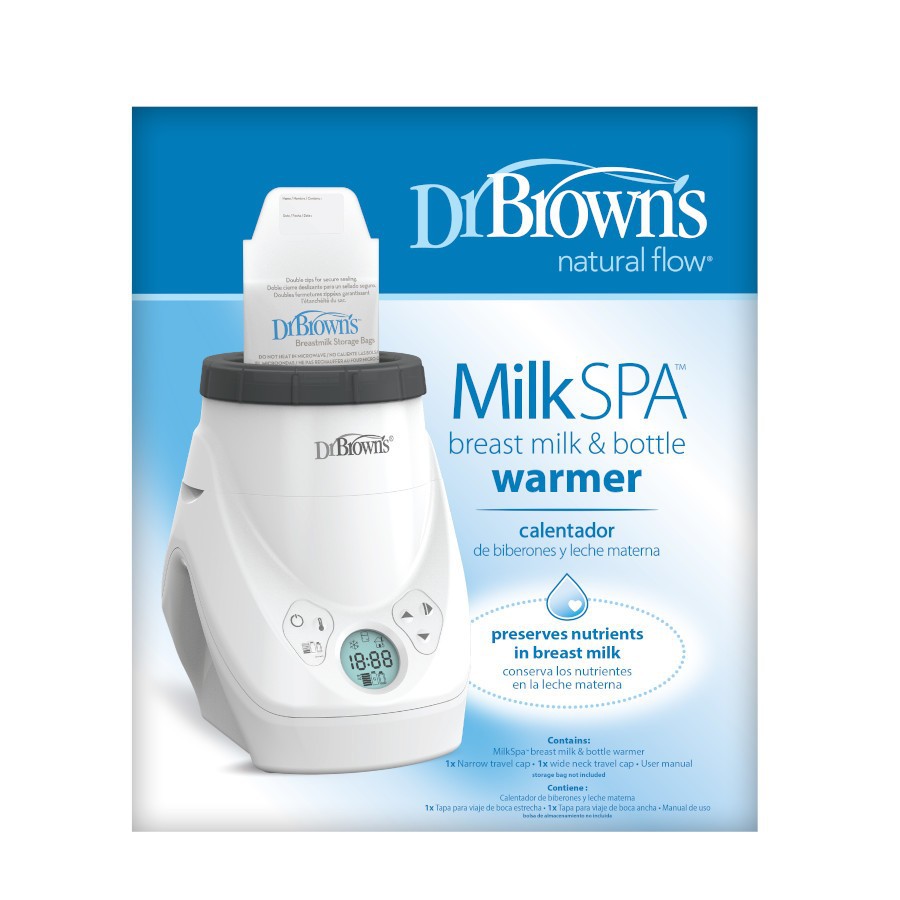 Máy hâm sữa và tiệt trùng Dr. Brown công nghệ phun sương All in ONE