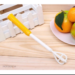 Dụng cụ đánh trứng, đánh bọt cafe. Xoay 360*