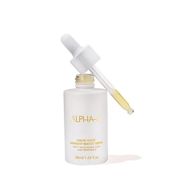 Tinh chất dưỡng chống lão hoá Alpha - H Liquid Gold Midnight Reboot Serum  Age-defying night serum