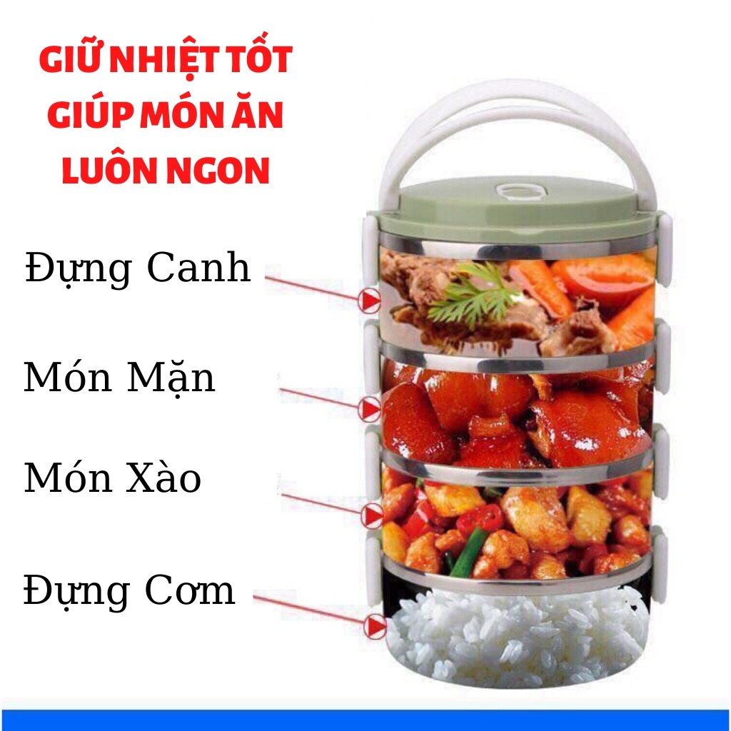 CẶP LỒNG LÚC MẠCH 4 TẦNG GIỮ CƠM LUÔN NGON[ kèm mã giảm giá]