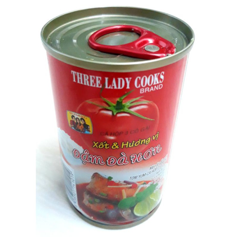 Cá Nục Xốt Cà 3 Cô Gái - Thái Lan - Hộp 155g - HSD 07/2023 - [Three Lady Cooks Brand] [Ba Cô Gái] [Thơm Ngon Giá Tốt]