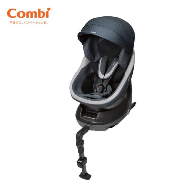 [Mã MKBC13 giảm 80k đơn 1 triệu] Ghế ngồi ô tô Combi Culmove xoay 360° Smart Isofix xanh navy