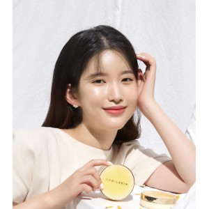 [Chính hãng] Phấn nước April Skin Real Calendula Ampoule Glow Cushion SPF 50+/PA+++ (Mẫu mới)