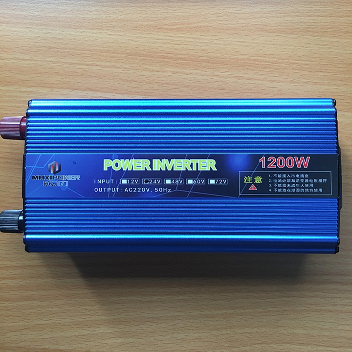 Bộ kích điện ắc quy 24V lên 220V Inverter 1200W