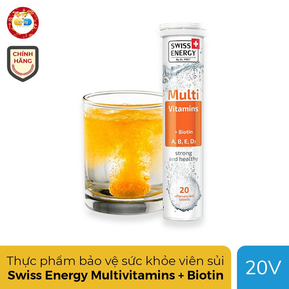 [Combo 5 Tuýp] Multi Vitamin Tăng Sức Đề Kháng, Hỗ  Trợ Làm Đẹp Da và Tóc - Nhập Khẩu Châu Âu | BigBuy360 - bigbuy360.vn